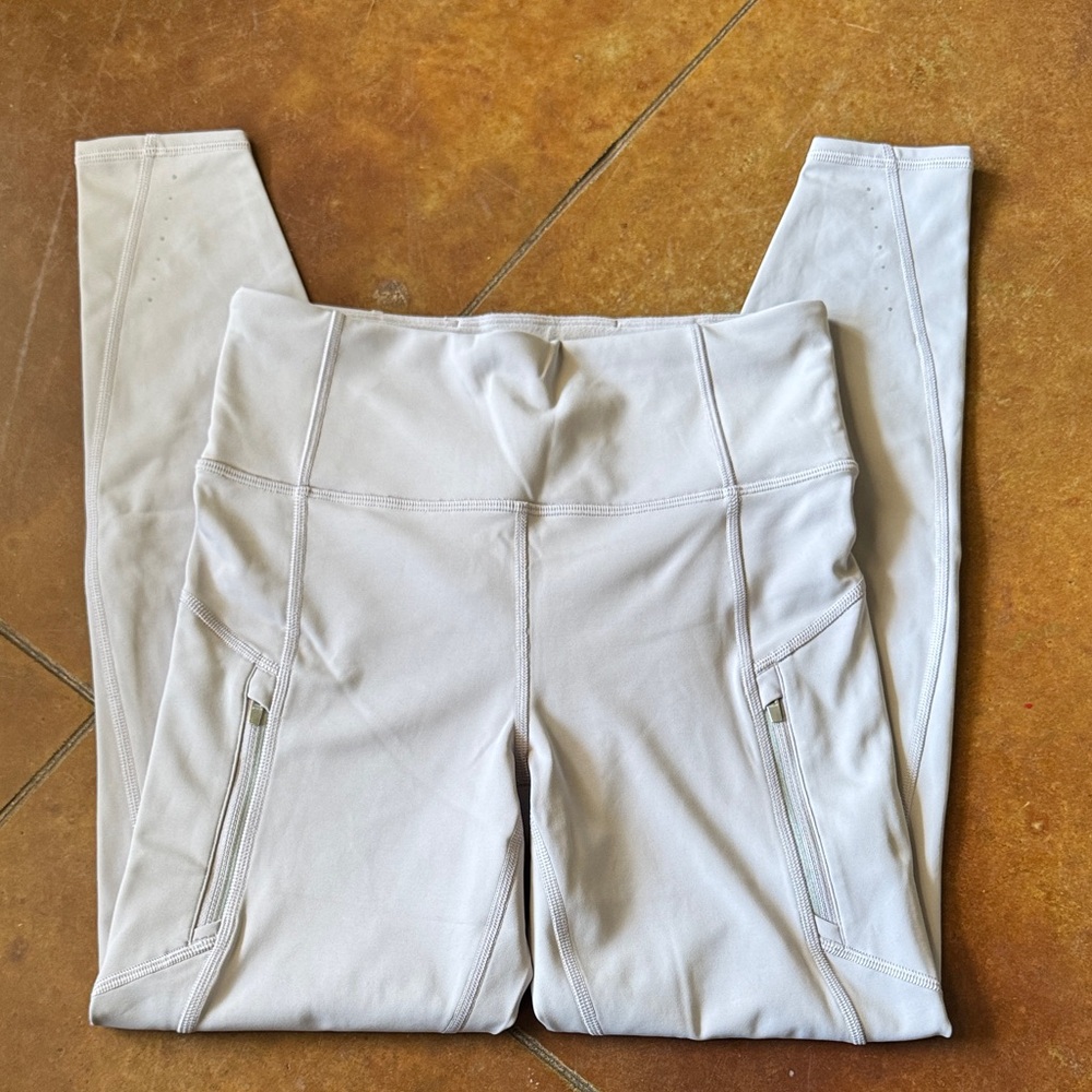 Athleta Rainier Fleece Lined Leggings size S